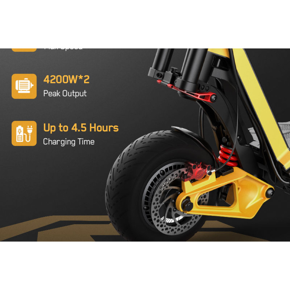 INMOTION RS: Ultra-high Performance Transforming E-scooter