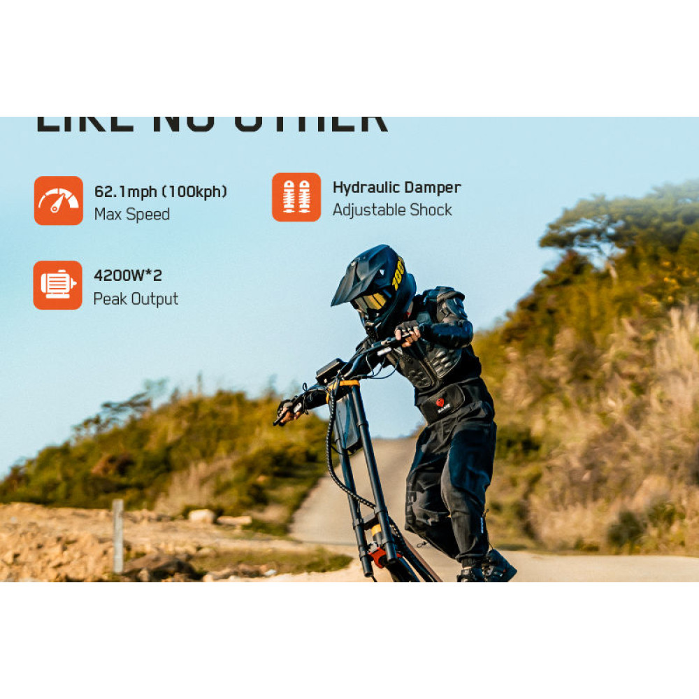 INMOTION RS: Ultra-high Performance Transforming E-scooter